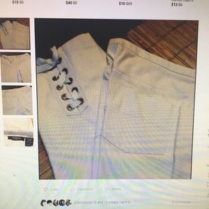 Express pastel blue capris (reposted for DSSCHNEPP